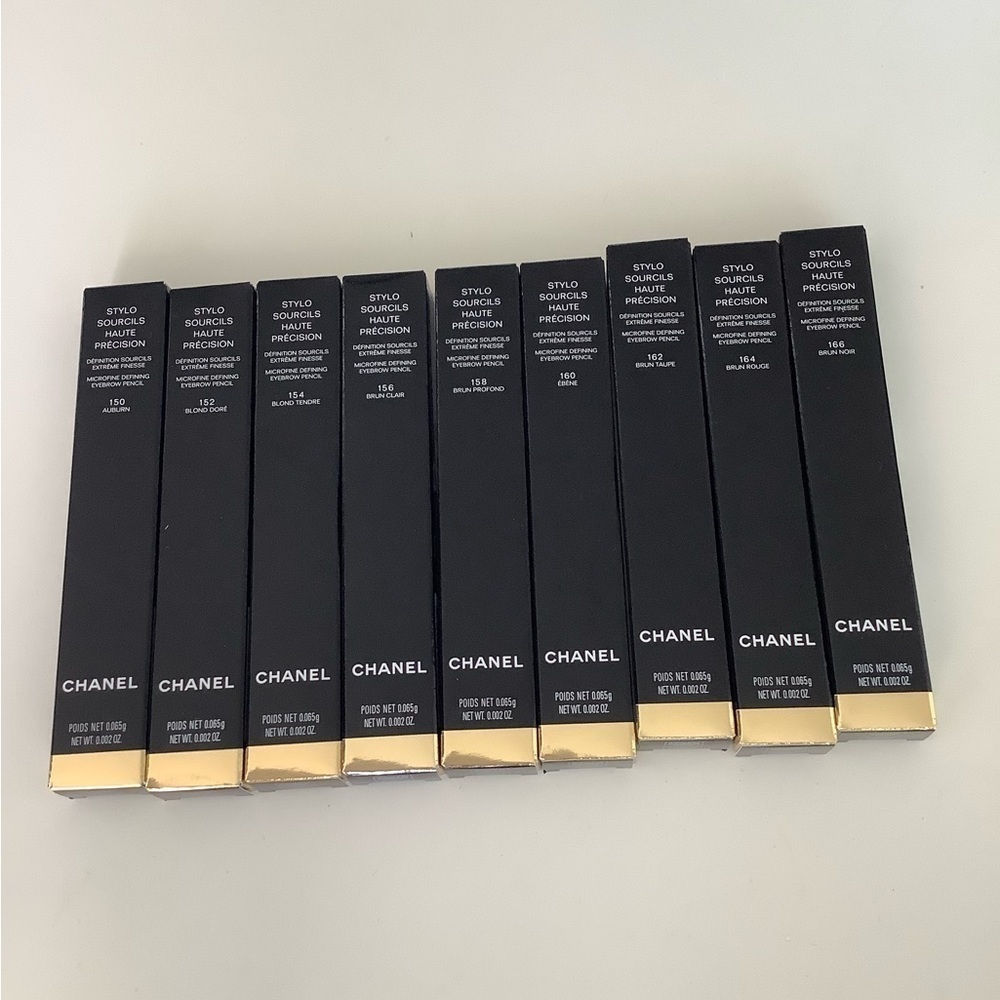 CHANEL EYEBROW PENCIL - STYLO SOURCILS HAUTE PRÉCISION 9 different colors x 2 - Picture 2 of 2